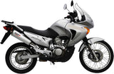 Exhaust Tip With Noise Certification Oval Stainless Steel - Mivv Compatible With Honda Xlv 650 Transalp (2005-2007)