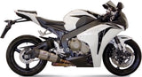 Non-Catalytic Exhaust Tip With Sound Certification Suono Stainless Steel Carbon - Mivv Compatible With Honda Cbr 1000 Rr (2008-2013)