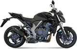 Non-Catalytic Exhaust Tip With Sound Certification Suono Steel Black Carbon - Mivv Compatible With Honda Cb 1000 R (2008-2017)