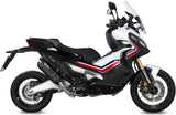Complete Non-Catalytic Exhaust System With Sound Certification Suono Steel Black Carbon - Mivv Compatible With Honda X-Adv 750 (2017-2024)