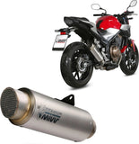 Exhaust Tip With Noise Certification Gppro Titanium - Mivv Compatible With Honda Cb 500 F (2019-2024)
