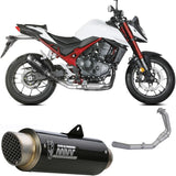 Complete Non-Catalytic Exhaust System With Sound Certification Gppro Carbon - Mivv Compatible With Honda Cb 750 Hornet (2023-2024)