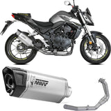Complete Non-Catalytic Exhaust System With Sound Certification Sr-1 Stainless Steel - Mivv Compatible With Honda Cb 750 Hornet (2023-2024)