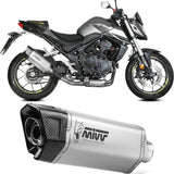 Exhaust Tip With Noise Certification Sr-1 Stainless Steel - Mivv Compatible With Honda Cb 750 Hornet (2023-2024)