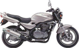 Exhaust Tip With Noise Certification Oval Stainless Steel - Mivv Compatible With Kawasaki Er-5 500 (1997-2006)