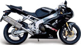 Exhaust Tip With Noise Certification Oval Stainless Steel - Mivv Compatible With Kawasaki Zx 6Rr 636 (2003-2004)