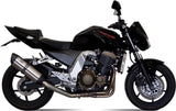 Exhaust Tip With Noise Certification Suono Stainless Steel Carbon - Mivv Compatible With Kawasaki Z 750 (2004-2006)
