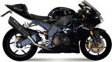 Exhaust Tip With Noise Certification Suono Steel Black Carbon - Mivv Compatible With Kawasaki Zx-10R (2004-2005)