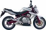 Non-Catalytic Exhaust Tip With Sound Certification X-Cone Stainless Steel - Mivv Compatible With Kawasaki Er-6 N (2005-2011)