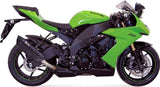 Exhaust Tip With Noise Certification Suono Steel Black Carbon - Mivv Compatible With Kawasaki Zx-10R (2008-2010)