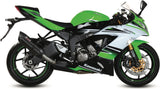 Non-Catalytic Exhaust Tip With Sound Certification Suono Steel Black Carbon - Mivv Compatible With Kawasaki Zx 6R 636 (2013-2016)