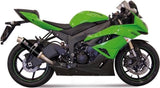 Exhaust Tip With Noise Certification Gp Steel Black - Mivv Compatible With Kawasaki Zx 6R 636 (2013-2016)