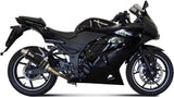 Exhaust Tip With Noise Certification Gp Carbon - Mivv Compatible With Kawasaki Ninja 250 R (2008-2013)