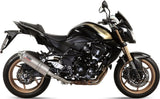 Catalytic Exhaust Tip With Sound Certification Oval Stainless Steel - Mivv Compatible With Kawasaki Z 750 R (2011-2014)