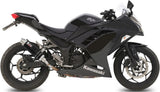Exhaust Tip With Noise Certification Gp Carbon - Mivv Compatible With Kawasaki Ninja 300 (2013-2016)