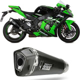 Exhaust Tip With Noise Certification Delta Race Carbon Carbon - Mivv Compatible With Kawasaki Zx 10R - Rr - Se (2016-2024)