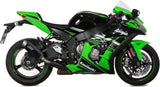 Exhaust Tip With Noise Certification Gppro Steel Black - Mivv Compatible With Kawasaki Zx-10R (2016-2024)