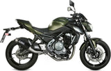 Complete Catalytic Exhaust System With Sound Certification Gppro Carbon - Mivv Compatible With Kawasaki Z 650 (2017-2023)