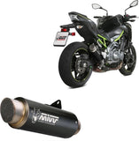 Exhaust Tip With Noise Certification Gppro Steel Black - Mivv Compatible With Kawasaki Z 900 (2017-2024)