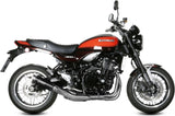 Complete Non-Catalytic Exhaust System With Sound Certification Gppro Steel Black - Mivv Compatible With Kawasaki Z 900 Rs (2018-2024)