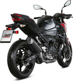 Exhaust Tip With Noise Certification Gppro Steel Black - Mivv Compatible With Kawasaki Ninja 400 (2018-2020)