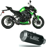 Exhaust Tip With Noise Certification Mk3 Carbon - Mivv Compatible With Kawasaki Z 900 (2020-2024)