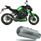Exhaust Tip With Noise Certification Mk3 Stainless Steel - Mivv Compatible With Kawasaki Z 900 (2020-2024)
