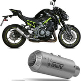 Exhaust Tip With Noise Certification Mk3 Stainless Steel - Mivv Compatible With Kawasaki Z 900 A2 (2017-2024)