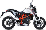 Exhaust Tip With Noise Certification Gp Steel Black - Mivv Compatible With Ktm 690 Duke (2012-2018)