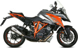Exhaust Tip With Noise Certification Delta Race Stainless Steel Carbon - Mivv Compatible With Ktm 1290 Superduke Gt (2016-2024)