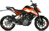 Non-Catalytic Exhaust Tip With Sound Certification Gppro Carbon - Mivv Compatible With Ktm 125 Duke (2017-2020)