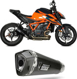 Exhaust Tip With Noise Certification Delta Race Carbon Carbon - Mivv Compatible With Ktm Duke 1290 (2020-2024)