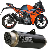 Exhaust Tip With Noise Certification Gppro Carbon - Mivv Compatible With Ktm Rc 390 (2021-2024)