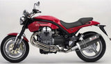 Non-Catalytic Exhaust Tip With Sound Certification Oval Carbon Carbon - Mivv Compatible With Moto Guzzi Griso 850 (2006-2011)