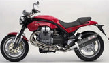 Catalytic Exhaust Tip With Sound Certification Oval Carbon Carbon - Mivv Compatible With Moto Guzzi Griso 1100 (2006-2011)