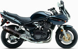 Exhaust Tip With Noise Certification Oval Carbon - Mivv Compatible With Suzuki Gsf 1200 Bandit (1996-2000)