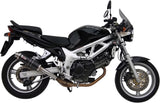 Exhaust Tip With Noise Certification Gp Carbon - Mivv Compatible With Suzuki Sv 650 (1999-2002)