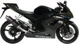 Exhaust Tip With Noise Certification Gp Carbon - Mivv Compatible With Suzuki Gsx-R 1000 (2005-2006)