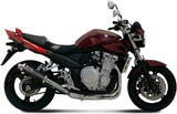 Exhaust Tip With Noise Certification Gp Carbon - Mivv Compatible With Suzuki Gsf 650 Bandit (2007-2015)