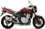 Exhaust Tip With Noise Certification Suono Stainless Steel Carbon - Mivv Compatible With Suzuki Gsf 650 Bandit (2007-2015)
