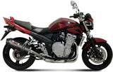 Exhaust Tip With Noise Certification Oval Carbon Carbon - Mivv Compatible With Suzuki Gsf 650 Bandit (2007-2015)