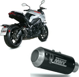 Exhaust Tip With Noise Certification Mk3 Carbon - Mivv Compatible With Suzuki Gsx-S 1000 Katana (2019-2024)