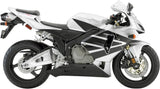 Exhaust Tip With Noise Certification Oval Titanium Carbon - Mivv Compatible With Honda Cbr 600 Rr (2003-2004)