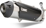 Complete Catalytic Exhaust System With Sound Certification Urban Stainless Steel - Mivv Compatible With Yamaha X-City 125 (2008-2016)