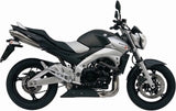 Dual Exhaust System With Sound Certification X-Cone Stainless Steel - Mivv Compatible With Suzuki Gsr 600 (2006-2010)