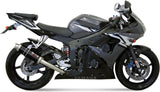 Exhaust Tip With Noise Certification Gp Steel Black - Mivv Compatible With Yamaha Yzf 600 R6 (2003-2005)