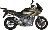 Dual Non-Catalytic Exhaust System With Sound Certification Suono Steel Black Carbon - Mivv Compatible With Yamaha Tdm 900 (2002-2014)