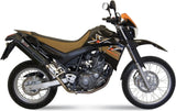 Dual Non-Catalytic Exhaust System With Sound Certification Suono Steel Black Carbon - Mivv Compatible With Yamaha Xt 660 R (2004-2016)