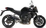 Non-Catalytic Exhaust Tip With Sound Certification Oval Carbon - Mivv Compatible With Yamaha Fz-1 Fazer (2006-2016)