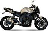 Non-Catalytic Exhaust Tip With Sound Certification Suono Stainless Steel Carbon - Mivv Compatible With Yamaha Fz-1 Fazer (2006-2016)